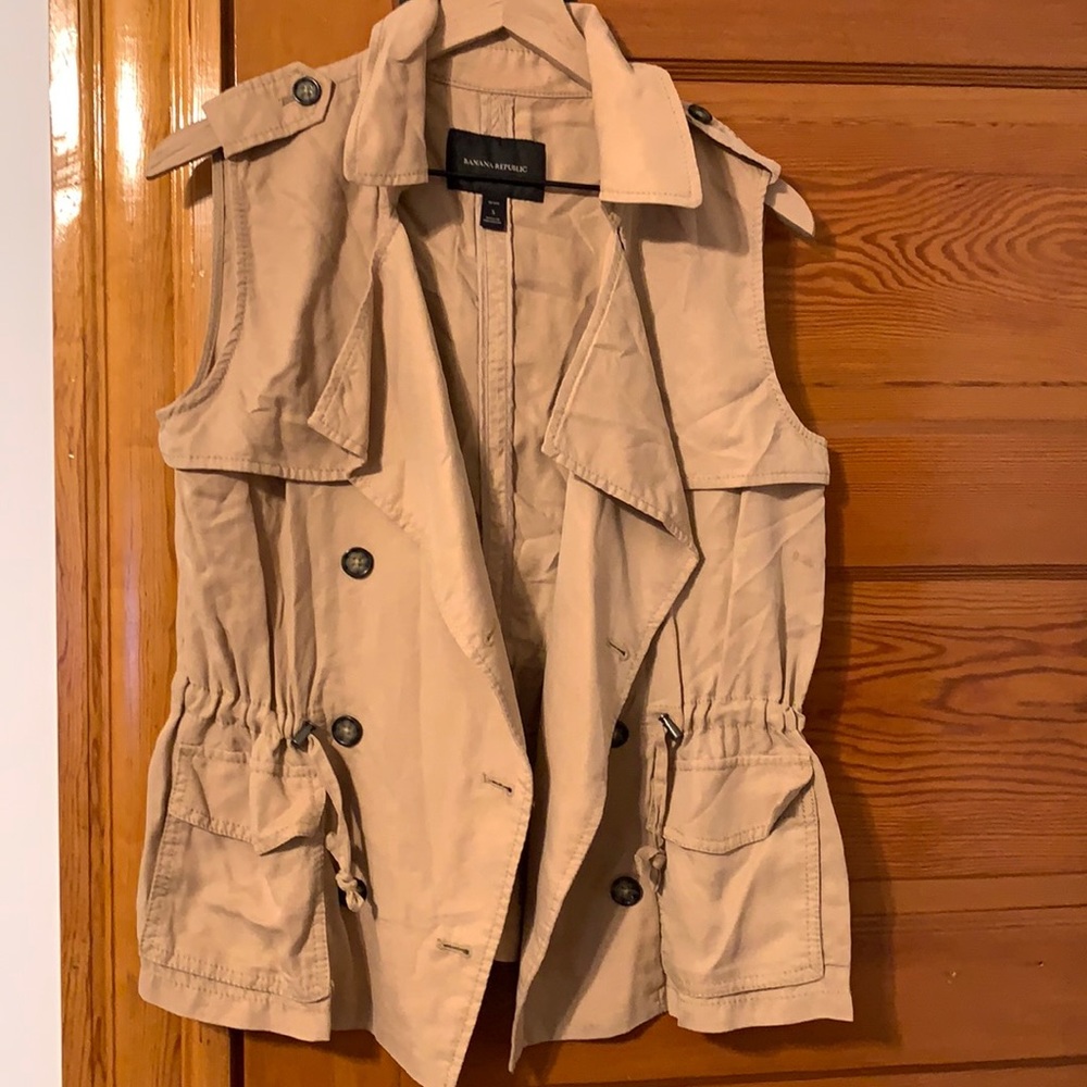 Banana Republic vests